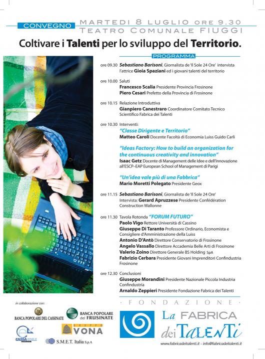 Programma dell'evento